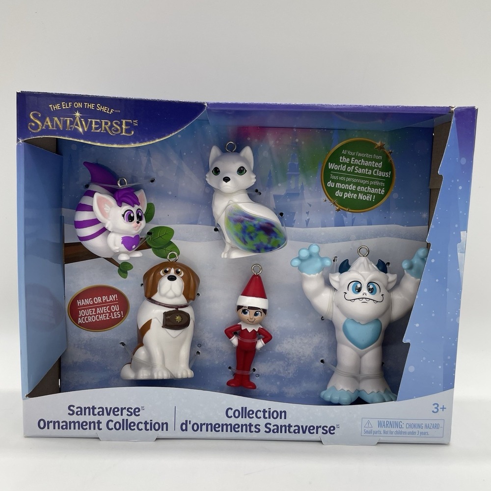 The Elf on the Shelf Santaverse Ornament Collection The Enchanted World of Santa